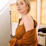 Olesya Rulin Instagram – Some moments caught by @stefen.ross while visiting @eileenfisherny HQ 2 weeks ago. I love working with brands that I generally invest in something I learned that was new while visiting @eileenfisherny HQ was that Eileen started the company when she was 34 years old. She craved the simplicity of a uniform and clothing that had structure and timeless design inspired by a trip to Japan. It was incredibly inspirational to not only see the facilities, but learn more about how much they care about the environment, and all of the steps they take to make sure Mother Earth is respected. I’m looking forward to sharing more about the brand with you in the next couple of months.