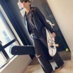 Olga Shelest Instagram – Знаю я: нелегко быть женой музыканта🤘🏽 #весёлыхвыходных  #havefun @officialgretsch