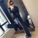 Olga Shelest Instagram – Знаю я: нелегко быть женой музыканта🤘🏽 #весёлыхвыходных  #havefun @officialgretsch