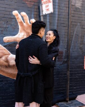 Olivia Cheng Instagram - Happy Warrior Premiere weekend! To launch our first 3 episodes of season 3, @brucelee murals around America were unveiled in NY, LA and here at 965 Clay Street in San Francisco, CA.  More to come but here’s a quick peek at the incredible work by @dj_agana and @vogue_tsk near the @wearebrucelee in Chinatown! Stream the first few episodes of #warriormax now on @streamonmax and 🙏🏼🙏🏼🙏🏼! PS Curious if you’ve already watched— whaddya think? Comment below 😃 #warriorhbomax #warriormaxseason3  HMU @beautybycrystal Styling @michelleaddisonstyle