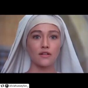 Olivia Hussey Instagram - Nice Edit thank you🙏❤️#FBF#edits#fun#memories#love#films#instagood❤️🙏