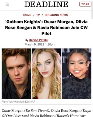 Olivia Rose Keegan Instagram - 🦇🃏 ……??!!! What is life??!!!!! So grateful and excited to be joining this kickass team