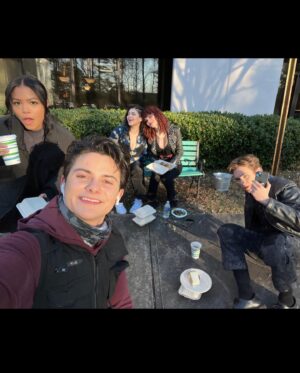 Olivia Rose Keegan Instagram - As some of you may have heard, Gotham Knights has not been renewed for a season 2. Short as it may have been, it was so, so sweet :’) It’d be impossible to express how much this experience meant to me in the context of a dinky little instagram caption.. or to explain how much heart our cast & crew poured into this show.  I feel so much gratitude for the short but extraordinary time all of us had together. 
Thank you for rooting for us, Bat Brats❤️
Seeing your messages, tweets, renewal campaigns & genuine enthusiasm has brought us so much happiness and pride in our precious-baby-underdog of a show. 🫶
I will really miss Duela. I had a magical time bringing her to life and will feel forever lucky that I had the opportunity to do so. 
Anyways, we have 2 fabulous episodes left, one of which airs tonight on the CW at 9/8c.  Once again, here is some nonsensical behind the scenes footage from the filming of this episode that has absolutely nothing to do with this emotional caption….🫠 Xoxoxo ❤️