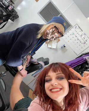 Olivia Rose Keegan Instagram - This extremely chaotic slide may not reflect it, but episode 11 is very close to my heart and I am so excited for you to see it 🥹🫶💘Tonight at 9/8c on the CW!!!!! @cwgothamknights