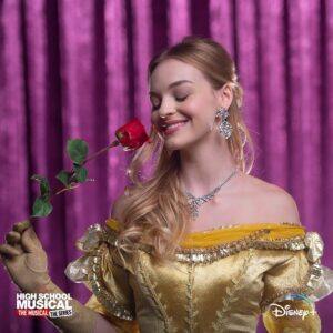 Olivia Rose Keegan Instagram - ep 6 now streaming on @disneyplus @highschoolmusicalseries !!! 🌹 (words simply cannot describe how excited I am that we finally get to meet the brilliance that is Antione aka @andrewbfeldman_ 🇫🇷 🥖 )