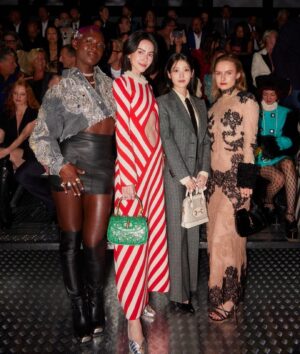 Olivia DeJonge Instagram - 🖤 @gucci 🖤