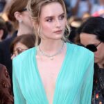 Olivia DeJonge Instagram - Cannes for @elvismovie dress @gucci jewellery @bulgari skin care prep @amanshop makeup @gitabass hair @peterbutlerhair @gettyentertainment @chloehartstein styling