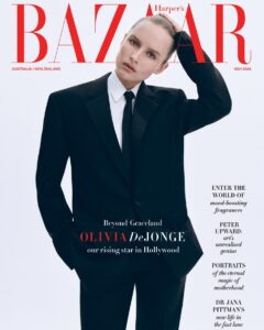 Olivia DeJonge Instagram - @olivia_dejonge blossomed from a promising child actor to star on the silver screen as Priscilla Presley in Baz Luhrmann’s ‘Elvis’ — and as part of a new vanguard of talented Australians taking on Hollywood, she’s on the cusp of even bigger things. At the link in our bio, DeJonge talks with Harper’s BAZAAR about portraying one of the world’s most famous women and relishing being back on home soil. Read the full cover story now online, and discover the May issue on news stands from Monday, the 22nd of April. @olivia_dejonge wears @celine by Hedi Slimane Editor-In-Chief and Styling: @jilliandavison Photographed by: @jessrubyjames Words by: @tessdevivie Make-up by: @gillielove Hair by: @_roryrice_ Set stylist: @natturnbull Produced by @sofiasallons.prod