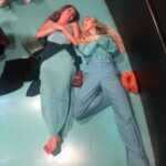 Olivia DeJonge Instagram - Couple of girls in blue - much much love @ferragamo 💙💙💙💙💙💙💙💙💙💙💙