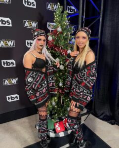 Olivia Kippen Instagram - Happy birthday to my spooky bitch, best friend, twin flame, Virgo baby @alliewrestling ✨ It’s so wild to think that in 2014 when we first met, that today we’d become the people we are today, build the craziest & closest friendship ever, & have the absolute perfect tag team today. Thankful for the wonderful, most caring, and genuine person you are. Happy cake day bestieee! Love youuuu 😭🤍 #FinalGirls #TRENDSETTER🖕🏼😈