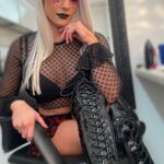 Olivia Kippen Instagram - PENELOPE ❌🤍 . . . Makeup inspo from Pinterest.. if anyone knows the artist tag them please 💗 #makeup #cutcrease #eyeshadow #dramaticmakeup #glam #aewglam #alternativegirl #altgirl #wrestling #aew #mua #valentinesmakeup #vdaymakeup