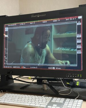 Olivia Morris Instagram - The Head S2 photo dump ⚓️

1. Last day ft tiny water bottle 2. @kardorazzazi being gorgeous on the monitor 3. Blue skies 4. Poster bts 5. Crying about how much I’m gunna miss @josefinnelden 
6. Sea day 7. Night shoots 8. The angel who stared at my face every morning for months 9. Green screeeeen