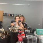 Olivia Morris Instagram - The Head S2 photo dump ⚓️ 1. Last day ft tiny water bottle 2. @kardorazzazi being gorgeous on the monitor 3. Blue skies 4. Poster bts 5. Crying about how much I’m gunna miss @josefinnelden 6. Sea day 7. Night shoots 8. The angel who stared at my face every morning for months 9. Green screeeeen