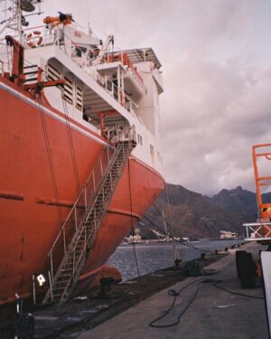 Olivia Morris Instagram - The Alexandria’s many locations. 

A mix of @katharine.odonnelly and my 35mm film.
A ship, an oil rig and a studio.