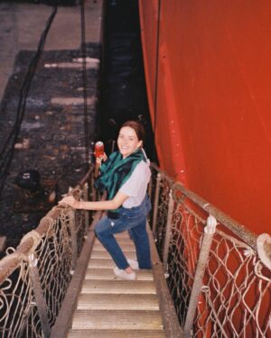Olivia Morris Instagram - The Alexandria’s many locations. 

A mix of @katharine.odonnelly and my 35mm film.
A ship, an oil rig and a studio.