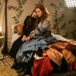 Olivia Sanabia Instagram - Now that the strike is over, I can finally tell you guys about BIRTHRIGHT OUTLAW — streaming now!!! It was an honor to be a part of this project, and now it’s yours. I have way too many behind the scenes photos to share with you guys, so expect a spam!! From the corsets to the freezing cold night shoots to the green-screen hot air balloon, this one was truly a blast. Also— I may or may not have written a song for our end credits with @savannahsanabia . Stay tuned!!! 🩶🩶🩶#birthrightoutlaw