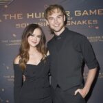 Olivia Sanabia Instagram - My friend @garrettwareing and I got to see an early screening of #TheHungerGames The Ballad of Songbirds and Snakes thanks to @annabellesbookclubla !!! I was obsessed when the new book came out in 2020, and the film is just as incredible. My childhood Hunger Games heart is so thrilled 🥹