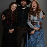 Olivia Sanabia Instagram - Now that the strike is over, I can finally tell you guys about BIRTHRIGHT OUTLAW — streaming now!!! It was an honor to be a part of this project, and now it’s yours. I have way too many behind the scenes photos to share with you guys, so expect a spam!! From the corsets to the freezing cold night shoots to the green-screen hot air balloon, this one was truly a blast. Also— I may or may not have written a song for our end credits with @savannahsanabia . Stay tuned!!! 🩶🩶🩶#birthrightoutlaw