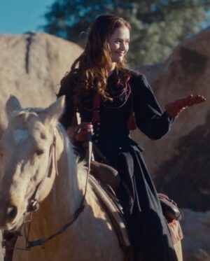 Olivia Sanabia Instagram - Now that the strike is over, I can finally tell you guys about BIRTHRIGHT OUTLAW — streaming now!!! It was an honor to be a part of this project, and now it’s yours. I have way too many behind the scenes photos to share with you guys, so expect a spam!! From the corsets to the freezing cold night shoots to the green-screen hot air balloon, this one was truly a blast. Also— I may or may not have written a song for our end credits with @savannahsanabia . Stay tuned!!! 🩶🩶🩶#birthrightoutlaw