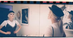 Olivia Taylor Dudley Instagram - time vortex 2018. This Airbnb was next to a toys r us. I found this mirror on the street. These bangs were clip on. I thought I knew what anxiety was. I had no idea.