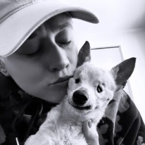 Olivia Taylor Dudley Instagram - Sophia My Queen 💔 Yesterday after 14 beautiful years together, you said goodbye surrounded by those who loved you most. I knew this day was coming but nothing could have prepared me for this kind of unbearable heartbreak. Sophia was my baby girl, my best friend. She lived to be about 17/18/19? which is a miracle and just goes to show how strong her little spirit was. She was a rescue, but she rescued me. My mom and sister found her at the pound back home and drove her to LA to surprise me! It was the best gift I’ve ever received. Then Sophia The Queen and I spent 14 amazing years growing up together, going on endless adventures, traveling the world, and being by each others side through the good times and the bad. She was wise beyond her years and made a friend to everyone she met along the way, and boy did she meet a lot of friends in this world. Even when she went deaf and blind about 6 years ago that didn’t slow her sassy lady legs down. I’m so grateful for @papertomm who loved her unconditionally and helped take such amazing care of her the past few years when she got too old to travel with me. He was the best doggie Dad to her there ever was. Sophia was the most kind creature I have ever known and If you were lucky enough to have partied with her you know that she was a mystical creature from another world. I feel so honored to have been her mommy ❤️ I love you #sophiamyqueen #heartbroken