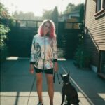 Olivia Taylor Dudley Instagram - From whenever pink hair was the thing during lockdown. #differenttimesamepandemic