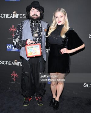 Olivia Taylor Dudley Instagram - Had a lovely time at the premiere of our movie Onyx The Fortuitous! So happy we get to finally share this wild movie with the world 👻In theaters Oct 19th!