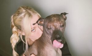 Olivia Taylor Dudley Instagram - Look, my dog is my best friend. Deal with it.