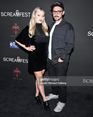 Olivia Taylor Dudley Instagram - Had a lovely time at the premiere of our movie Onyx The Fortuitous! So happy we get to finally share this wild movie with the world 👻In theaters Oct 19th!