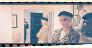Olivia Taylor Dudley Instagram - time vortex 2018. This Airbnb was next to a toys r us. I found this mirror on the street. These bangs were clip on. I thought I knew what anxiety was. I had no idea.