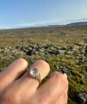 Olivia Taylor Dudley Instagram - 💍🥰 @elie_smolkin