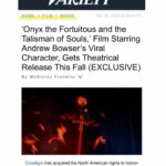 Olivia Taylor Dudley Instagram - 🚨🚨🚨 So excited to finally share the news! ONYX will be in theaters this fall!!!