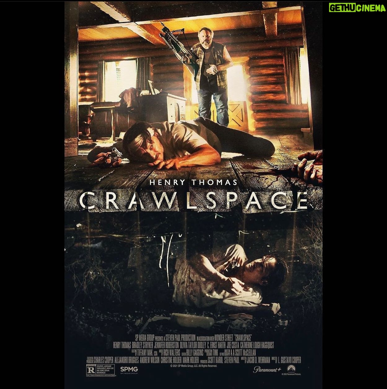 Olivia Taylor Dudley Instagram - Got to make this fun movie last summer with a bunch of wonderful people! Directed by my dear friend @lgustavocooper 💫✨ I can’t say enough about all the talented sweet people in front and behind the camera. @hjthomasjr will take you on a wild ride in this one 🤯 CRAWLSPACE out on vod to rent and buy iTunes, Amazon, vudu etc.. now! #crawlspace