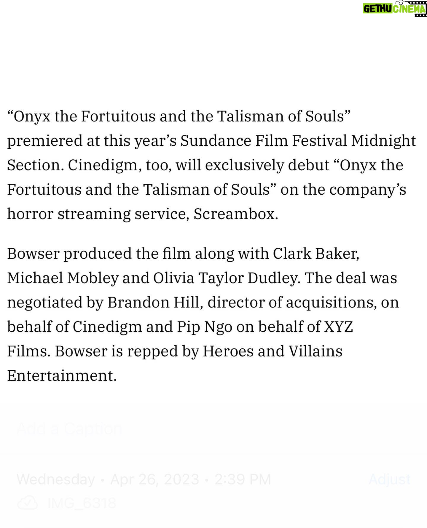 Olivia Taylor Dudley Instagram - 🚨🚨🚨 So excited to finally share the news! ONYX will be in theaters this fall!!!