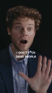 Olivia Taylor Dudley Instagram - 5SF: The Gunn Show With Dennis and Meg’s Son The hard-hitting conversation quickly switched from nepo babies to necro dating. Then, upon discovering that Jack Quaid buys every one of Linda’s meals with money from his tactical Ninja Turtles wallet, it somehow switched from necro dating to velcro paying. Then it turned out he had strong opinions on whose Pennsylvania accents were better than others in the tv series “Mare of Easttown,” so it switched from velcro paying to DelCo rankings. Finally, Kelsey had to go lie down and Jack escaped into the night.