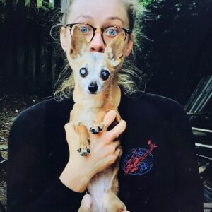 Olivia Taylor Dudley Instagram - Sophia My Queen 💔 Yesterday after 14 beautiful years together, you said goodbye surrounded by those who loved you most. I knew this day was coming but nothing could have prepared me for this kind of unbearable heartbreak. Sophia was my baby girl, my best friend. She lived to be about 17/18/19? which is a miracle and just goes to show how strong her little spirit was. She was a rescue, but she rescued me. My mom and sister found her at the pound back home and drove her to LA to surprise me! It was the best gift I’ve ever received. Then Sophia The Queen and I spent 14 amazing years growing up together, going on endless adventures, traveling the world, and being by each others side through the good times and the bad. She was wise beyond her years and made a friend to everyone she met along the way, and boy did she meet a lot of friends in this world. Even when she went deaf and blind about 6 years ago that didn’t slow her sassy lady legs down. I’m so grateful for @papertomm who loved her unconditionally and helped take such amazing care of her the past few years when she got too old to travel with me. He was the best doggie Dad to her there ever was. Sophia was the most kind creature I have ever known and If you were lucky enough to have partied with her you know that she was a mystical creature from another world. I feel so honored to have been her mommy ❤️ I love you #sophiamyqueen #heartbroken