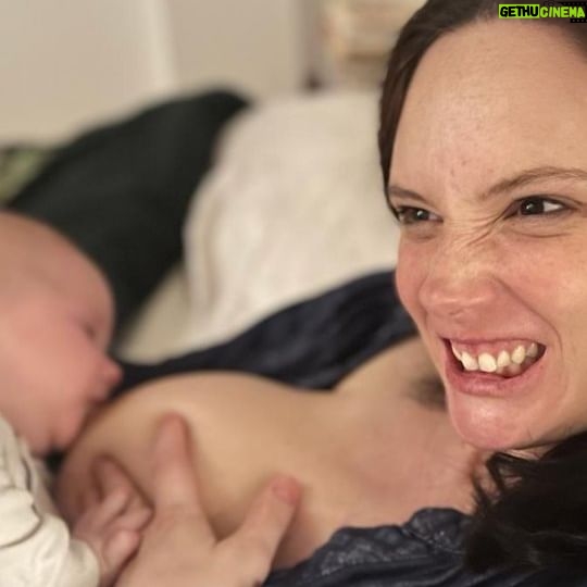 Olwen Catherine Kelly - 2.8K Likes - Breastfeed they said. It'll be magical they said.
Tell that to my chomped nip which the mini thinks is HILARIOUS when he bites down on.
I swear there must be some sort of hardwire in our mum-brains that makes us go limp rather than react to the pain of when we get bitten because that &@#£-ing hurts. 😂😭
(I'm whispering because it's the battle of the minds also known as bedtime).
#breastfeeding