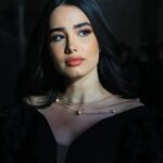 Omaima Jawad Al Shukrchi Instagram - Makeup by @makeupbyghaith @mhmdghaith1 The best stylist @elimchantaf Dress @yona.iq @gab_abouelias Taken by @miled_mitry #خان_الذهب #خان_الذهب_البداية