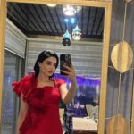 Omaima Jawad Al Shukrchi Instagram - Makeup @makeupbyghaith @mhmdghaith1 Dress @yona.iq @gab_abouelias Taken by @miled_mitry #خان_الذهب_البداية