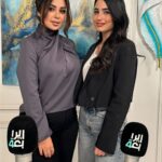 Omaima Jawad Al Shukrchi Instagram - نورتيني ببرنامجي 💕 ضيفة برنامج ( ساعة يسر ) اميمة جواد الشكرجي الاثنين الساعة الخامسة #ساعة_يسر #يسر_الخفاجي #اميمة_جواد_الشكرجي #الرابعة @rana.alzuabidi ميك اب وشعر