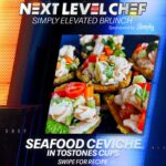 Omallys Hopper Instagram - Chef @cooking_con_omi takes on the Tropical Fish challenge with @SimplyBeverages OJ #sponsored 🍊🐟 Swipe for the full ‘Seafood Ceviche in Tostones Cups’ recipe to elevate your brunch game, and don’t miss #NextLevelChef Thursdays at 8/7c on FOX!