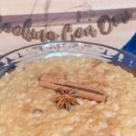 Omallys Hopper Instagram – ARROZ CON DULCE 101 
For the Spice Tea:
-4 cups of water 
-7-8 All Spice 
-3-4 cinnamon sticks 
-3 cubed pieces of ginger 
-3-4 Star Anise 
-8-10 cloves 
Cook the rice in the Spice Tea for 15 minutes on medium low heat until the water evaporates and rice has absorbed it all. 
For the rice: 
-2 cups of short grain or medium grain White rice 
-2 cans of evaporated milk 
-2 cans of coconut milk 
-1/2 stick of salted butter 
-1 tsp vanilla 
Cook the rice for another 15 minutes in medium low heat (Constantly Stirring) before adding 
-1 can of condensed milk 
-1 cup of Brown sugar OR* 1/2 cup White sugar and 1/2 cup Brown sugar 
-1 tsp Nutmeg 
-1/2 cup of raisins (optional soaked in whisky overnight) 
Cook for 10 more minutes constantly stirring. **Avoid your rice from sticking to the bottom of the pot** Serve and Enjoy
#arrozcondulce