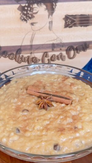 Omallys Hopper Instagram - ARROZ CON DULCE 101 
For the Spice Tea:
-4 cups of water 
-7-8 All Spice 
-3-4 cinnamon sticks 
-3 cubed pieces of ginger 
-3-4 Star Anise 
-8-10 cloves 
Cook the rice in the Spice Tea for 15 minutes on medium low heat until the water evaporates and rice has absorbed it all. 
For the rice: 
-2 cups of short grain or medium grain White rice 
-2 cans of evaporated milk 
-2 cans of coconut milk 
-1/2 stick of salted butter 
-1 tsp vanilla 
Cook the rice for another 15 minutes in medium low heat (Constantly Stirring) before adding 
-1 can of condensed milk 
-1 cup of Brown sugar OR* 1/2 cup White sugar and 1/2 cup Brown sugar 
-1 tsp Nutmeg 
-1/2 cup of raisins (optional soaked in whisky overnight) 
Cook for 10 more minutes constantly stirring. **Avoid your rice from sticking to the bottom of the pot** Serve and Enjoy
#arrozcondulce