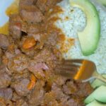 Omallys Hopper Instagram - For those asking for the written recipe of last night’s Carne Guisada 👩🏽‍🍳🤌🏽 Ingredients: -3 lbs Stew Beef 🥩 -3 tbsp Achiote Oil or Olive Oil -2 tbsp Sofrito -1 tbsp Garlic Paste -1/2 tbsp Beef or Veggie bouillon -1 onion 🧅 -1 Roasted Bell Pepper -1 tsp Dry Oregano -1 Ají dulce -1 tbsp tomato Paste -1 cup red wine -1 bay leaf - Potatoes and carrots La cantidad que te diga tu corazón Instructions: Heat your pot with oil in medium/high heat. Season your beef with Salt only (this will help tenderize) Sauteè your beef in the oil and wait until it releases all of its broth for about 10 minutes uncovered. Add all of your seasoning ingredients and continue to cook on medium/high heat for another 10 minutes. Once you have added all the ingredients, place the lid and lower heat to medium/low for another 20-25 minutes.