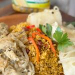 Omallys Hopper Instagram - #ad Hola mi gente! Celebrating Heart ❤️ Health Month and National Nutrition Month cooking with @mazolabrand! This Yuca en Escabeche and Pollo encebollado is a 2 for 1 you must try. Let heart-healthy* Mazola® Corn Oil be your partner in deliciousness. Ingredients: -1lbs of frozen or fresh yuca -1-2 tbsp @mazolabrand Heart Healthy Corn Oil -1 onion -4 tbsp white vinegar -salt & pepper to taste -1/2 bunch of cilantro -peppercorns (La cantidad que te diga tu corazón) -bay leaves -1 garlic clove Yuca En Escabeche: Serves 4-6ppl, 10 min prep time, 30 min total cook time. Peel and cut your yuca and boil in salt water with basil leaves and a garlic clove and @mazolabrand Heart Healthy Corn Oil Once your yuca is tender, remove and transfer the water into a skillet. Add your cilantro, vinegar, peppercorns, onions and salt pepper to taste. Cook these until translucent and pour over your yuca. You can enjoy any escabeche cold or at room temp with your favorite main course or as a stand alone dish. Did you know Mazola® Corn Oil is also officially Heart-Check certified by the American Heart Association (@american_heart)?! The Heart-Check is designed to help consumers make informed choices about the foods they purchase, and by having an all-purpose cholesterol-free** cooking oil on hand like @mazolabrand, you’re always certain to prepare easy and delicious meals for you and the whole family! #cookingwithmazola #makeitwithheart #hazloconcorazon #mymazolamoment #HeartHealthMonth #nationalnutritionmonth *See www.mazola.com for information about the relationship between corn oil and heart disease. **Corn oil is a cholesterol-free food that contains 14g of total fat per serving. See nutrition information for fat and saturated fat content. ***Maki K, Lawless A, Kelley K, Kaden V, Geiger C, Dicklin M. Corn oil improves the plasma lipoprotein lipid profile compared with extra-virgin olive oil consumption in men and women with elevated cholesterol; results from a randomized feeding trial. J Clin Lipidol. Article in press. Accessed December 10, 2014. Study sponsored in part by ACH Food Companies, Inc.