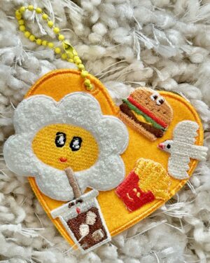 Oozora Subaru Instagram - この前ワッペン屋さん行ってオリジナルキーホルダー作ってきた！！
ハンバーガーめっちゃかわいい😂🍔🍟