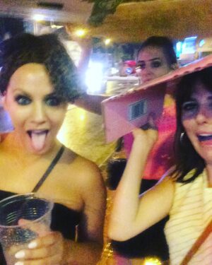 Ophelia Lovibond Instagram - Three years ❤️ There is an ache the shape of you in my heart that on days like today I feel even more keenly. There are simply no words to express how deeply I miss you and our blazing friendship. I love you Carrie and will dance my socks off for you today ❤️ #tinydancer #bekind #carolineflack