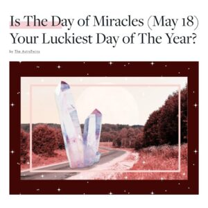 Ophira Edut Instagram - 🌈 Sun-Jupiter meetup in Taurus — The Day of Miracles ✨ ⁠
⁠
🪄 Magic and magnificence! Today, the sky is filled with energy and optimism as the generous Sun and limitless Jupiter make their once-a-year alignment and bring positive momentum to the world. ♉️ This year, they’ll connect in Taurus, helping us all grow without destabilizing ourselves. Nicknamed the Day of Miracles, this Sun-Jupiter meetup tints everything in your path with a rosy, can-do glow. Both planets have a bounty to share, so shine your light far beyond your usual sphere of influence! 🌟⁠
⁠
🗞️ Read all about it at the link in bio 💫⁠
⁠
#astrology #astrotwins #astrostyle #astrologypost #jupiter #dayofmiracles #taurus
