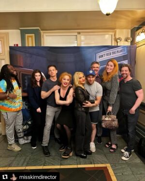 Orfeh Instagram - #Repost @misskimdirector WHAT KIM SAID😘🤩⭐️ EXTRA😘😘 to @jimmycarp & @corbinbleu 💥💥
Little Shop of Horrors was soooo good!!!!! This cast is so talented, how they are able to do this 8 times a week, I will never know. 
My CMU classmate and friend  @jimmycarp killed it!!!!! And how crazy to come on the same night as Christian Borle (CMU, again). Getting to meet @ourladyj & @thejinkx was amazing! I’ve been a fan for years! And @corbinbleu @aayron._ & @kevinoftheeagle gave such phenomenal performances, you all have a new fan right here. 
Thank you to my dear friend @orfeh. Always making great nights like this happen. You are a queen.
.
.
.
#littleshop #nyc #offbroadway #jamescarpinello #saturdaynightfever #reunion #legallyblonde #theatre #somewherethatsgreen