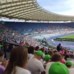 Orietta Berti Instagram - #lagiornatamondialedeibambini ...a fra poco dallo stadio Olimpico di Roma ❤💖💙💗💛🧡💜💚...#ladolcezzadeibambini❤ repost Grazie💖 @_carmine.buompane_ #GiornataMondialedeiBambini @franciscus @worldchildrensday @rosario_fiorello #unavespain2 #UnaVespaInDue @carloconti.tv @linobanfi_ufficiale @alex.delpiero.10 @antonianobo @zecchinodoro @sabatini_ivana @renatozer0 @gianluigibuffon @albano_official_ @carolinabenvenga @danti2f #stadioolimpico #Roma #love💖 #pace🏳️‍🌈